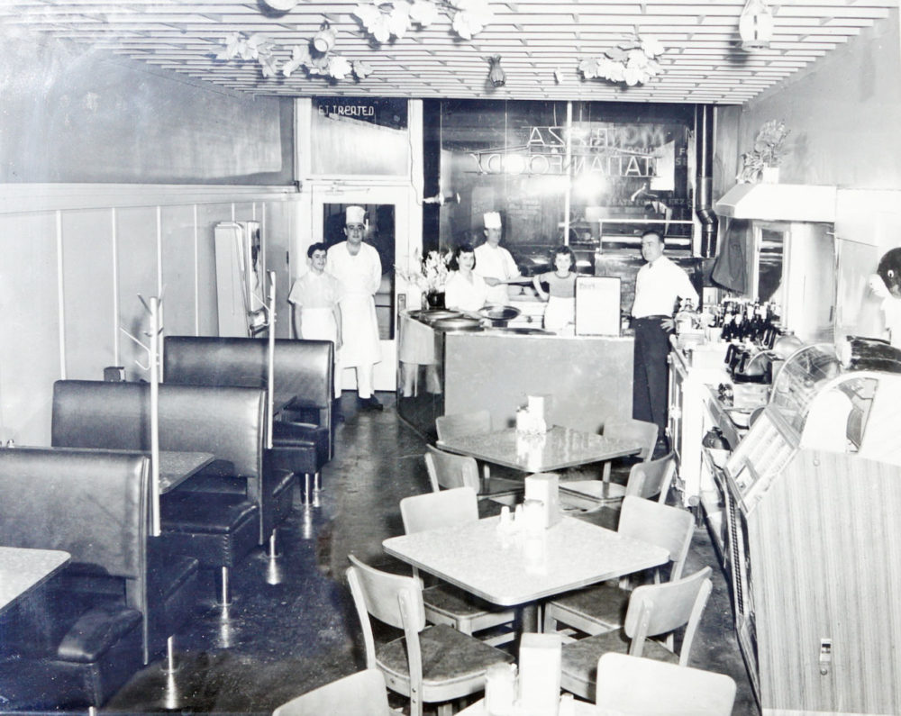 Victor's Pizza in 1954